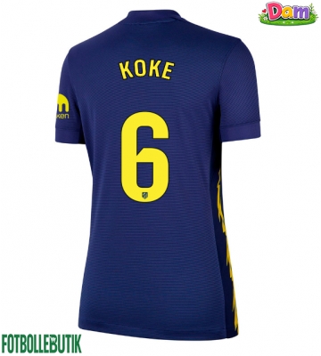 Atletico Madrid Koke #6 Bortatröja Kvinnor 2025-26 Kortärmad